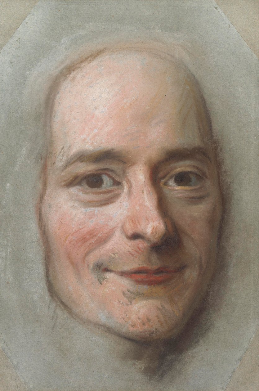Retrato de Voltaire, c.1750 de Maurice Quentin de La Tour