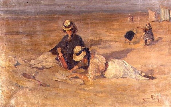 Na Praia de Maurice Blieck
