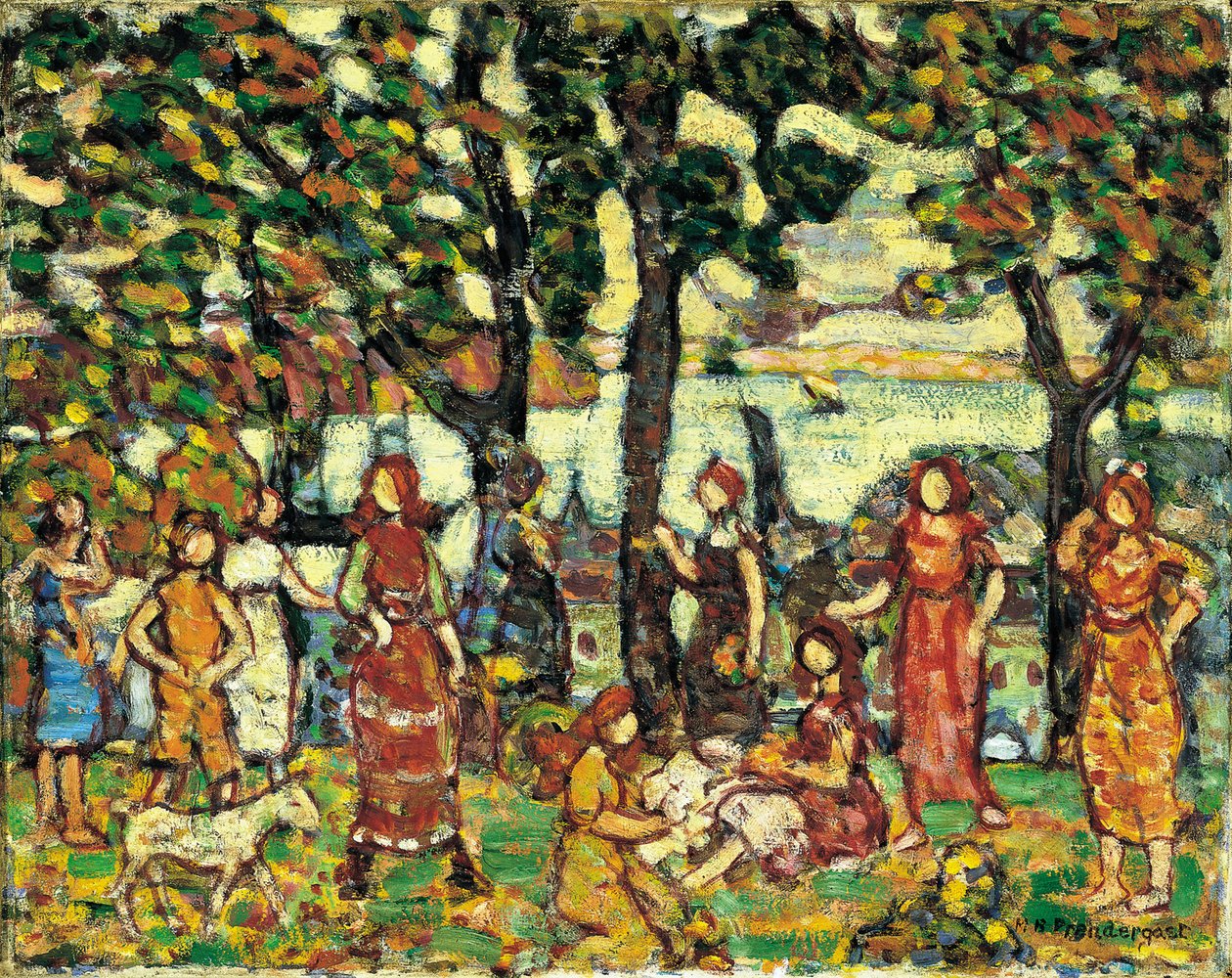 Outono, ca. 1918-1923 de Maurice Brazil Prendergast