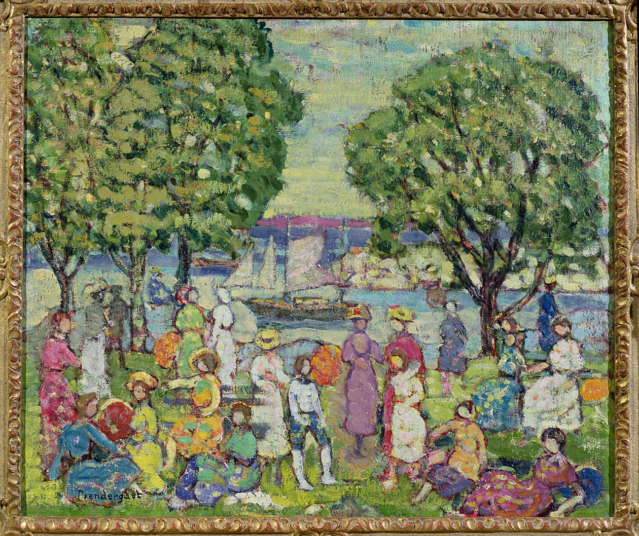 Gloucester Harbour de Maurice Brazil Prendergast