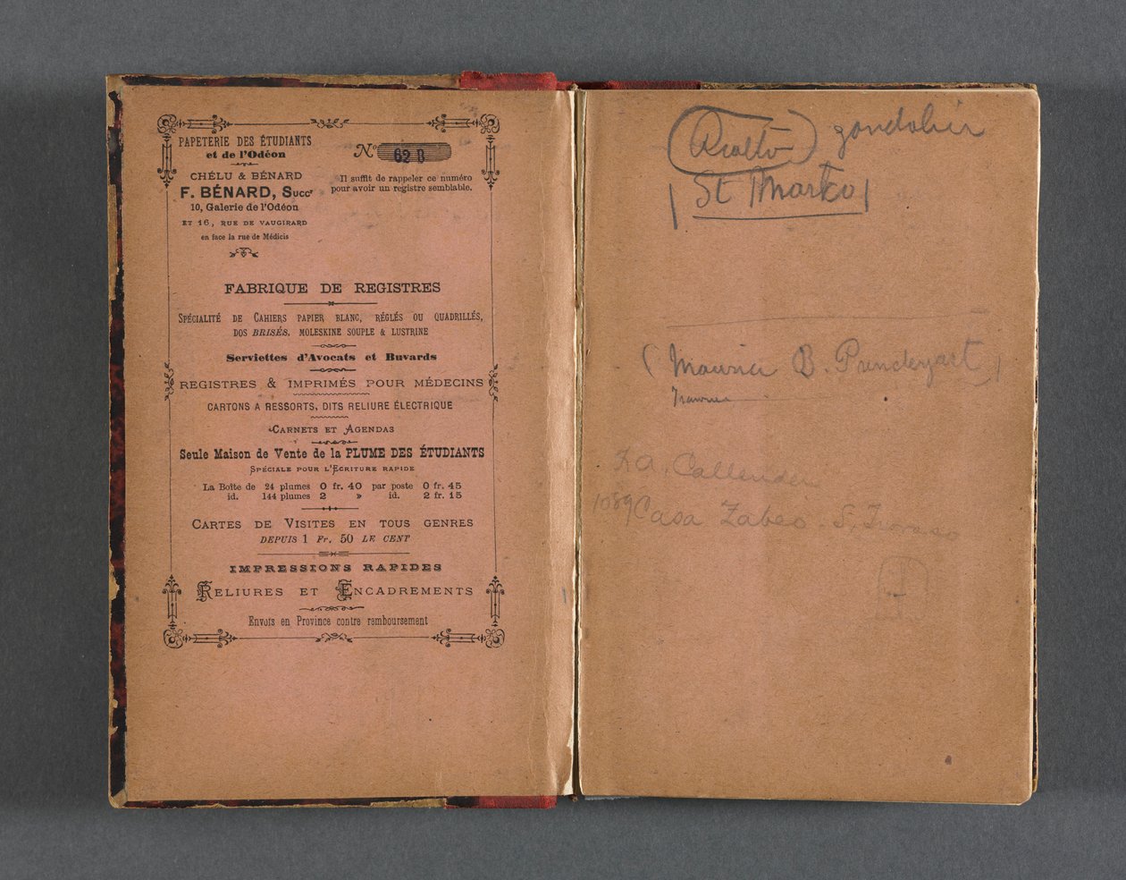 Caderno de desenho italiano, 1898-1899. de Maurice Brazil Prendergast