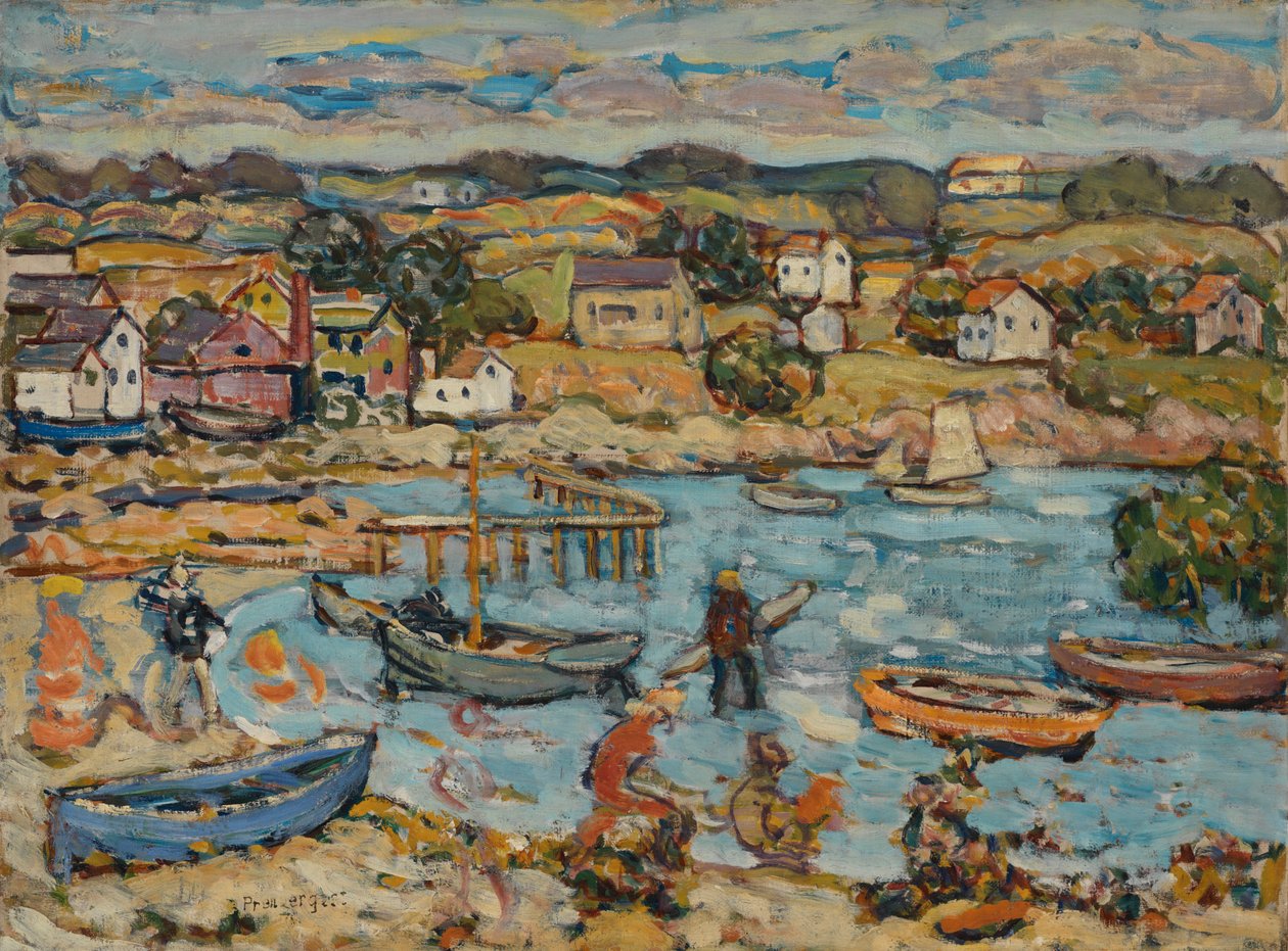 Porto de Marblehead de Maurice Brazil Prendergast