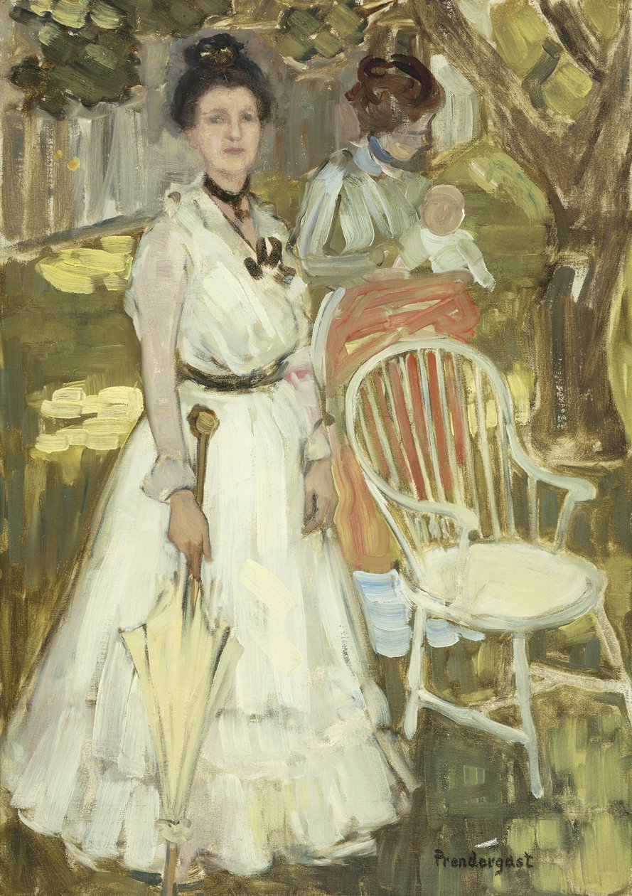 Retrato da senhora deputada, de Maurice Brazil Prendergast