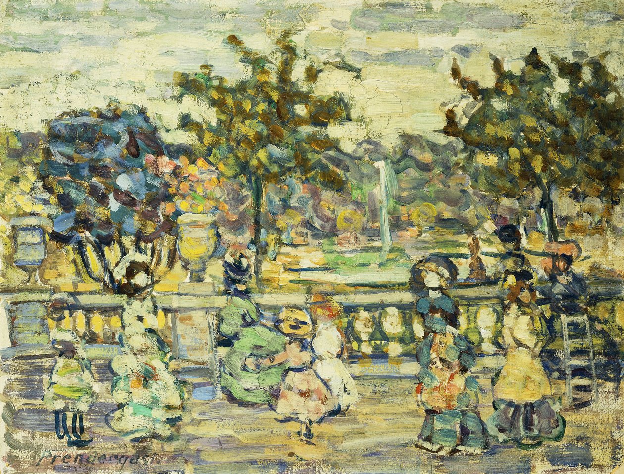 Passeio, de Maurice Brazil Prendergast