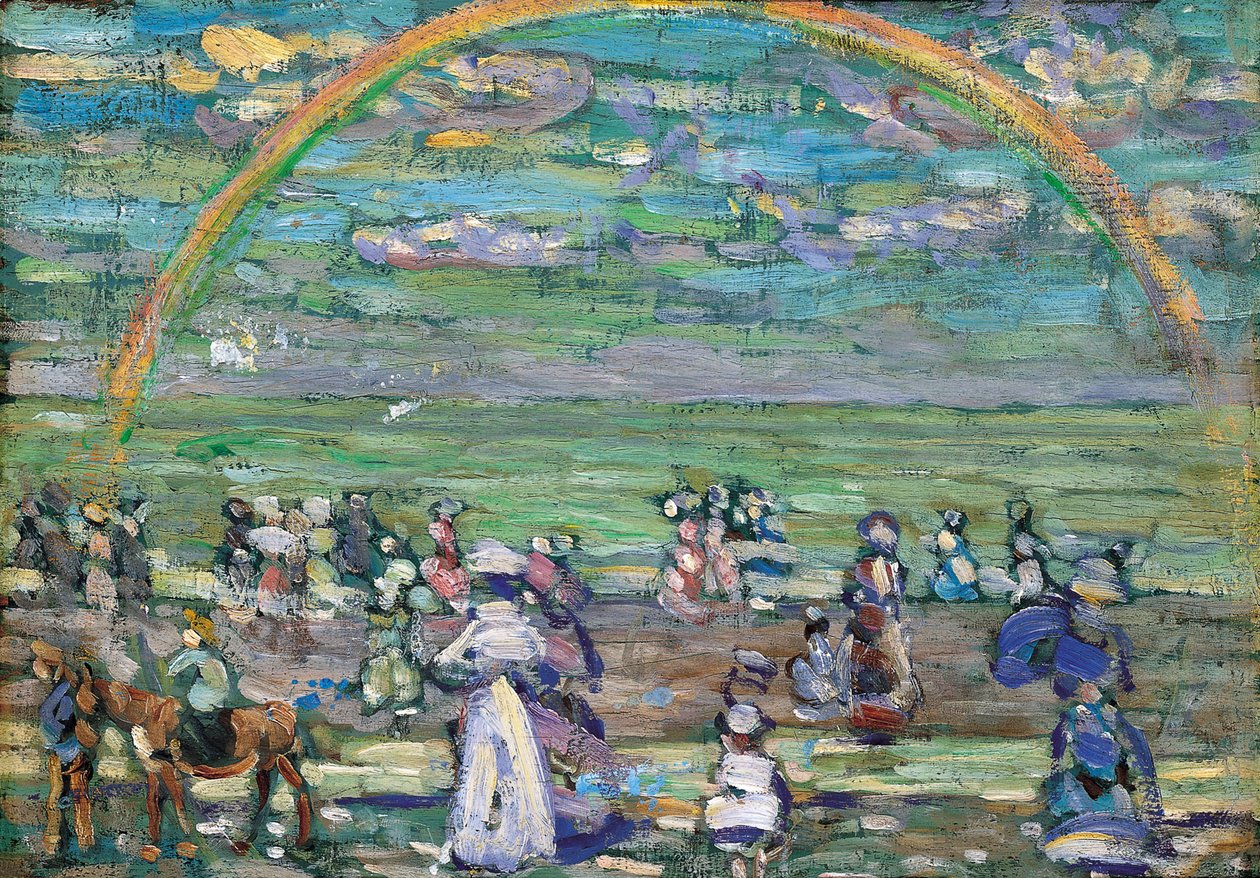 Arco-íris, 1905 de Maurice Brazil Prendergast
