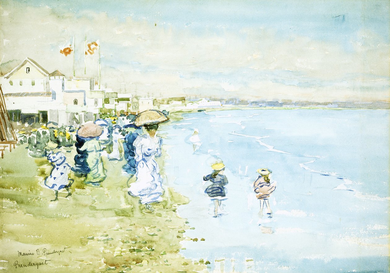 Revere Beach, Boston, de Maurice Brazil Prendergast