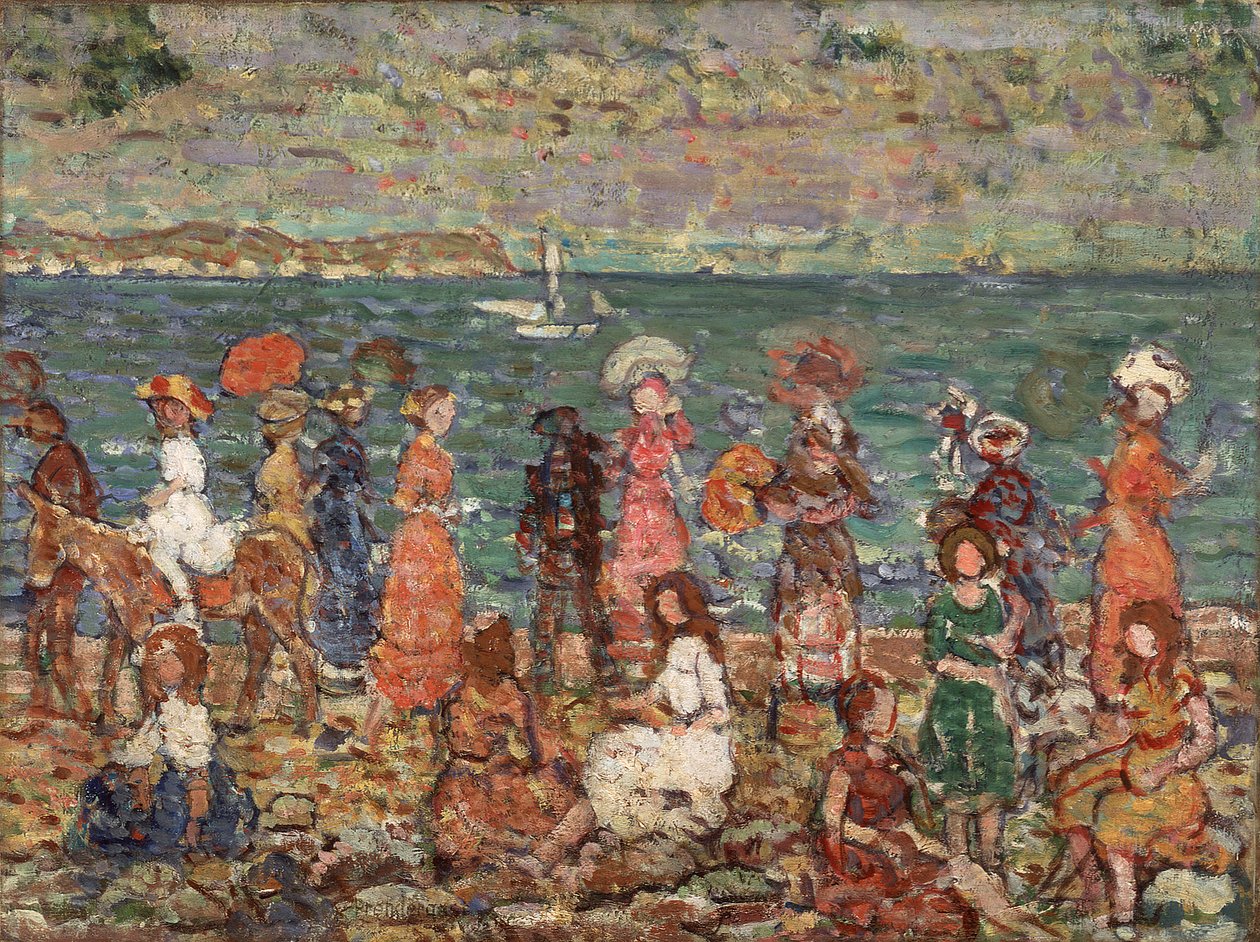 Beira Mar de Maurice Brazil Prendergast