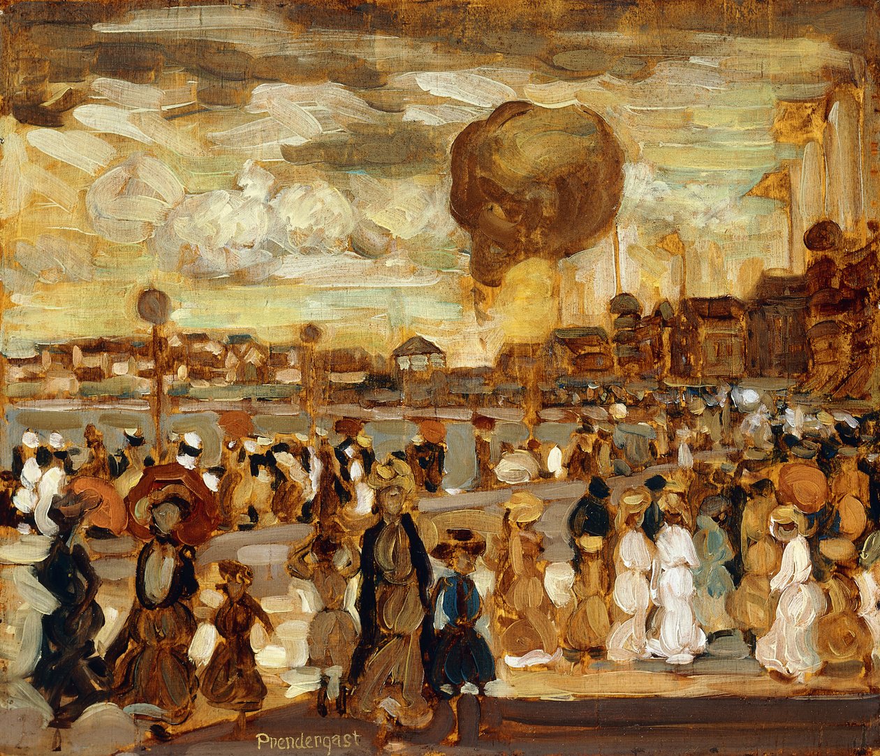 O balão, de Maurice Brazil Prendergast