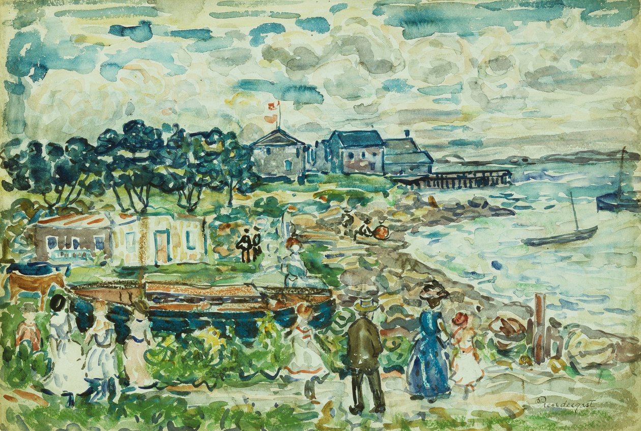 The Cove, de Maurice Brazil Prendergast