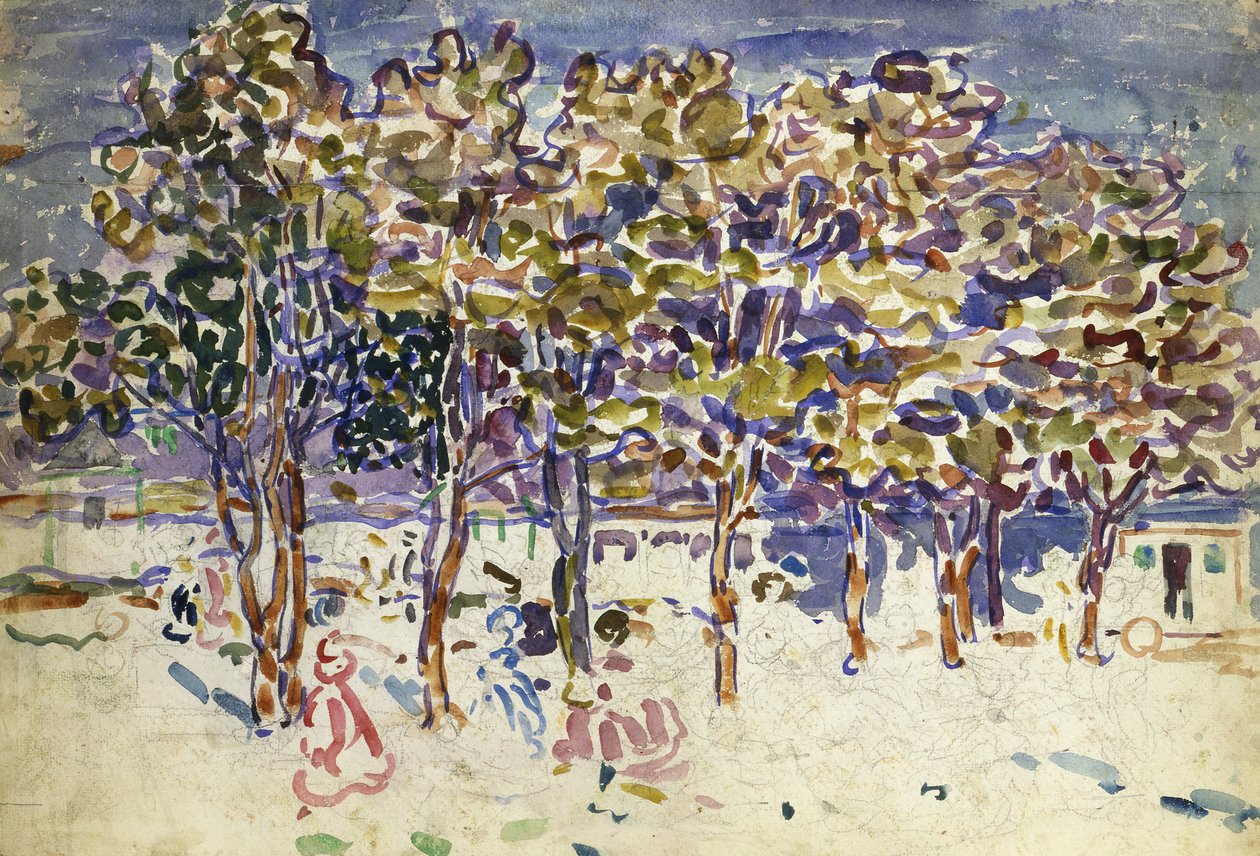 Trees, 1918. de Maurice Brazil Prendergast