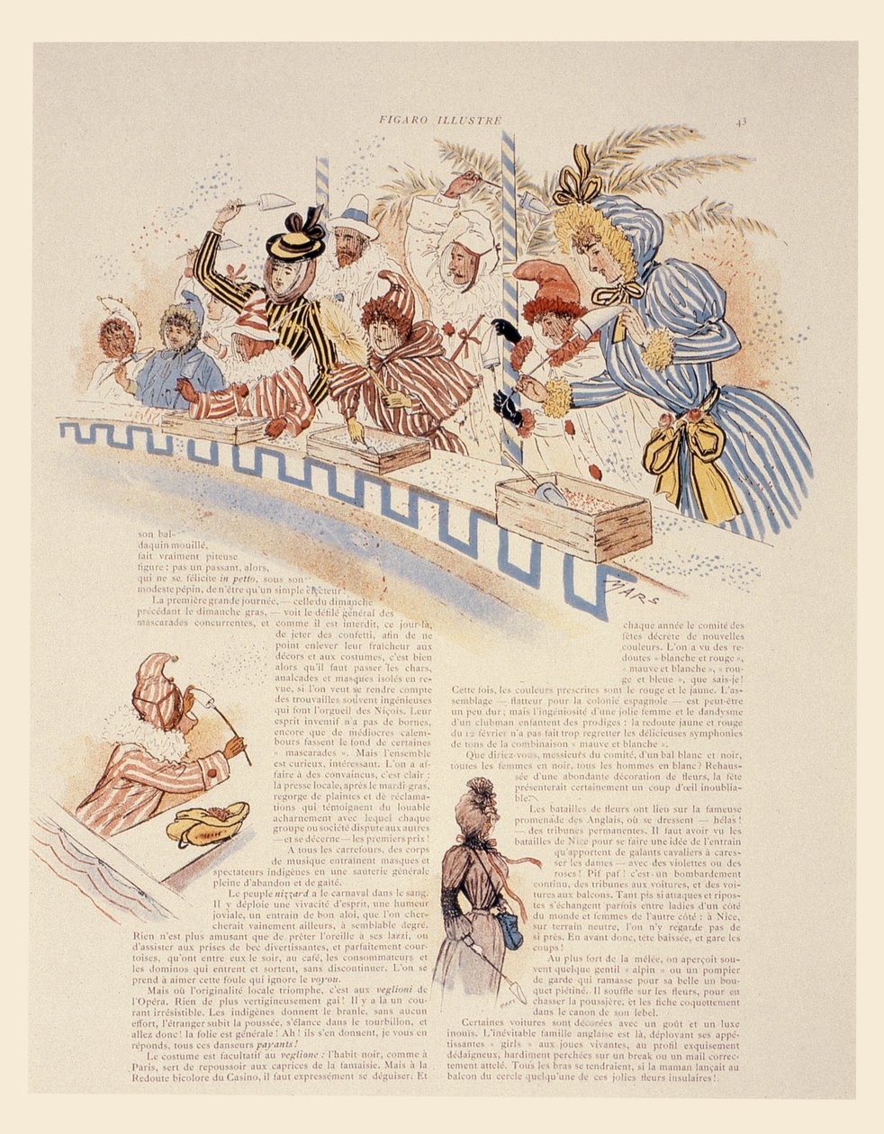 Bom Carnaval, 1894 de Maurice Charles Mathieu Bonvoisin