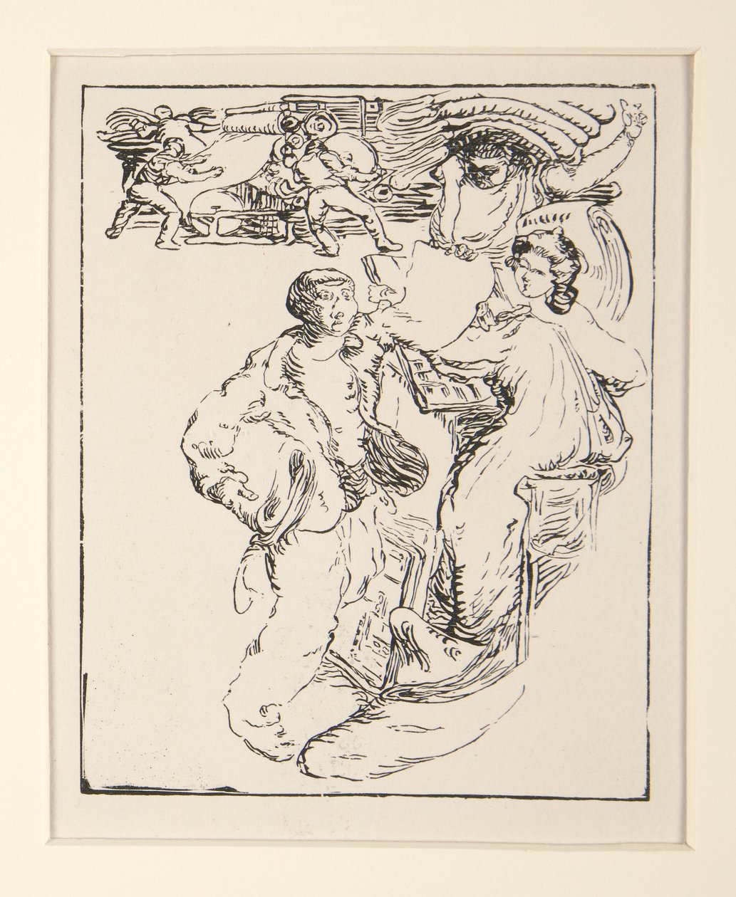 Os vendedores ambulantes de La Pensee; Camelot e papel, p. 29 de Maurice Delcourt