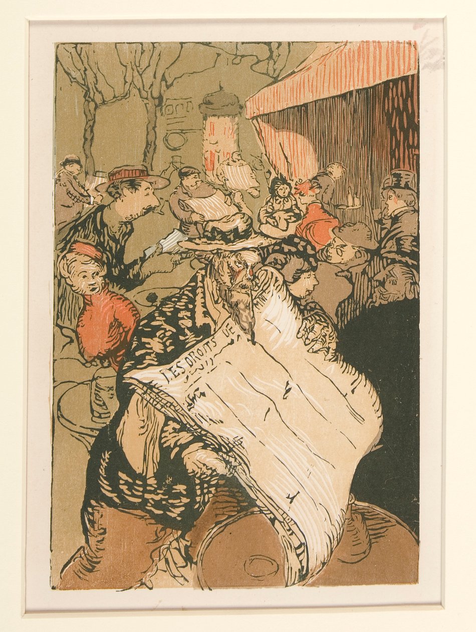 Os vendedores ambulantes de La Pensee, Les Boulevards, p. 45 de Maurice Delcourt