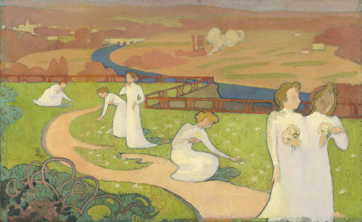 Abril de 1892. de Maurice Denis
