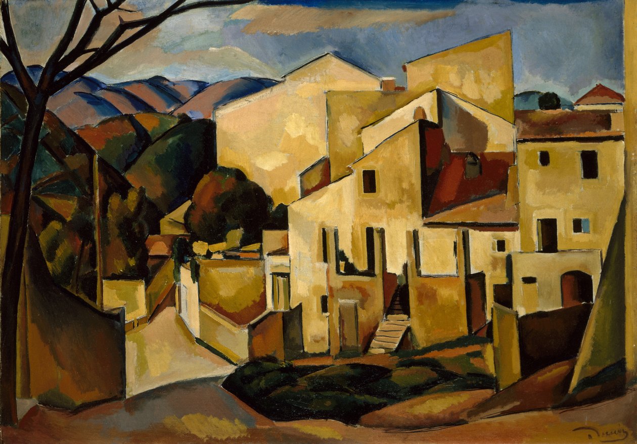 Cagnes, 1910 de Maurice Denis