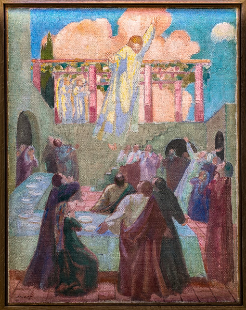 Aparição de Cristo aos apóstolos de Maurice Denis