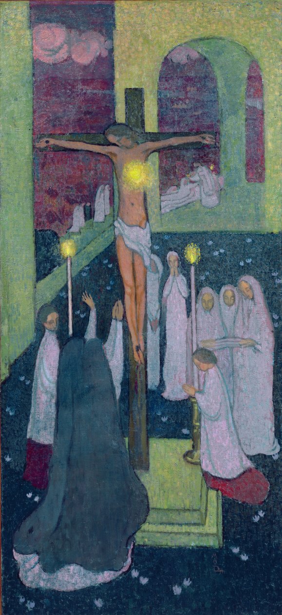 Coração Sagrado Crucificado, 1894 de Maurice Denis