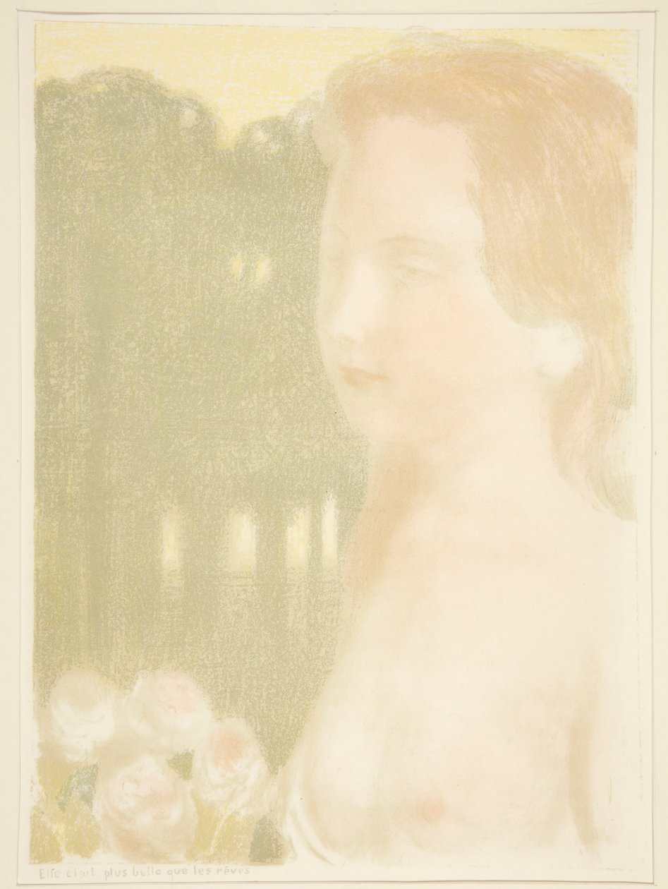 Elle etait plus belle que les reves (Ela era mais bela que os sonhos) do Amor: Doze Litografias a cores de Maurice Denis