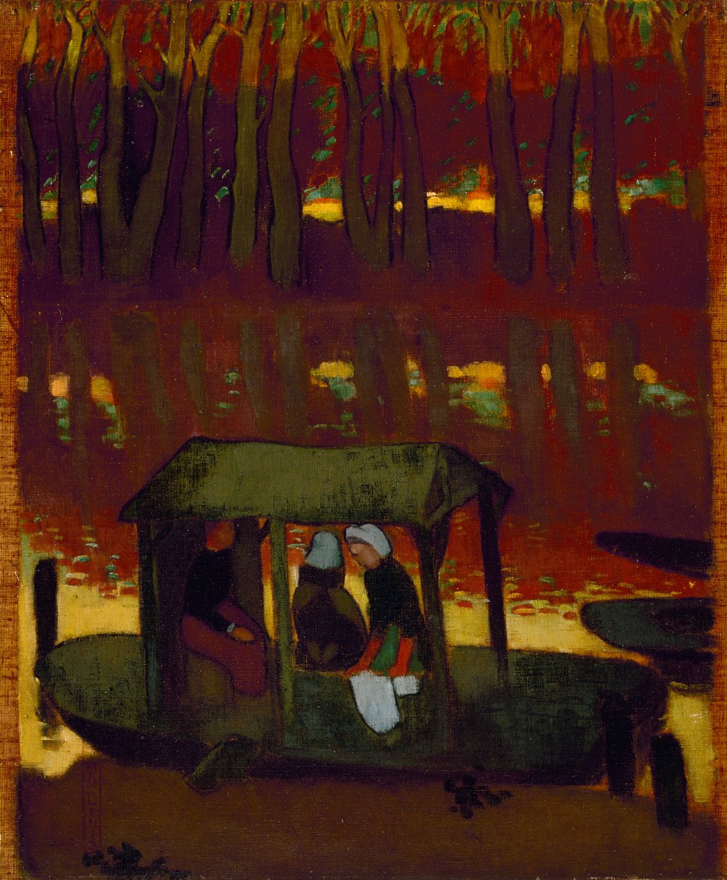 Memória da noite I, 1890 de Maurice Denis