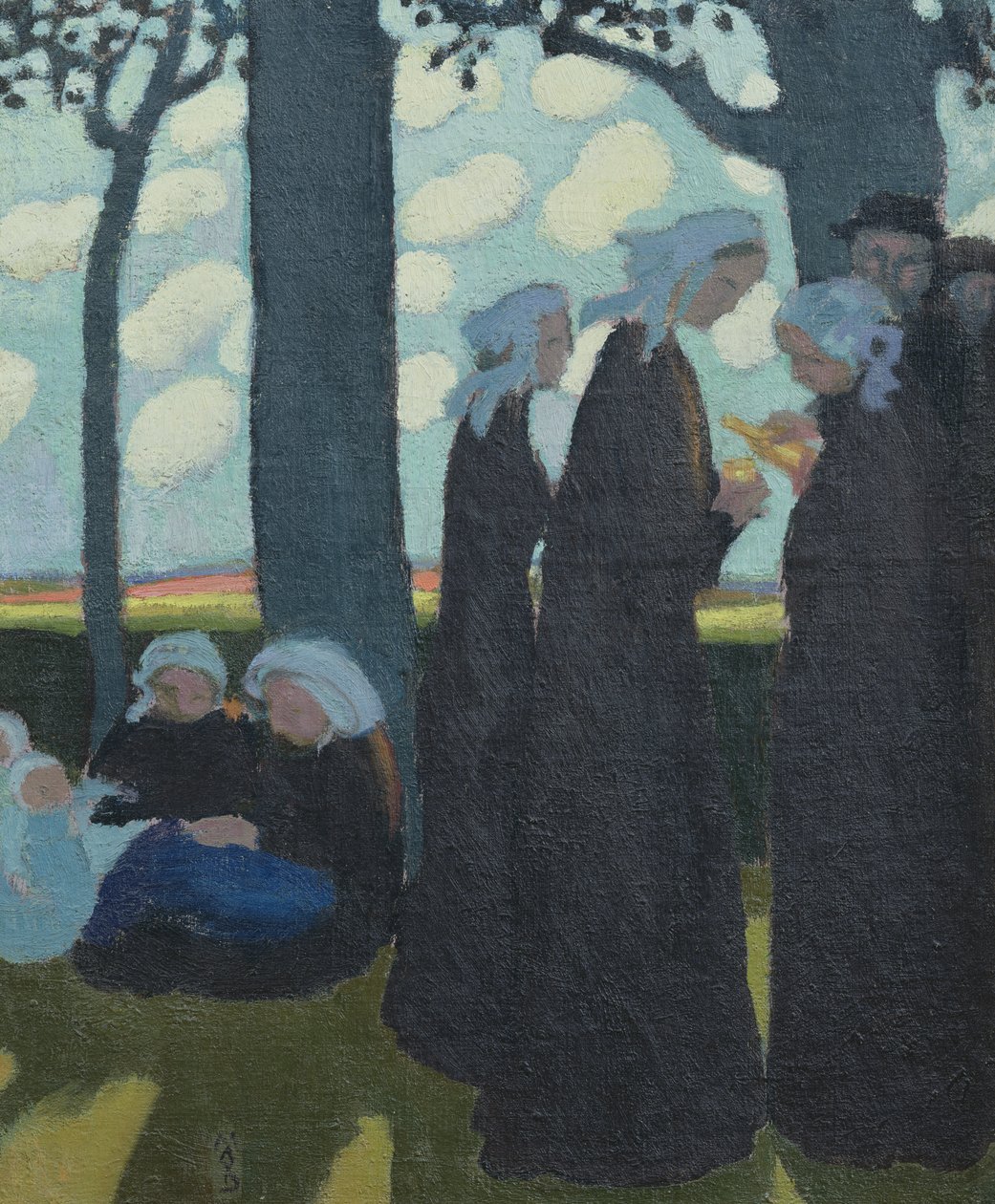 Noite perto de Binic, c.1895 de Maurice Denis