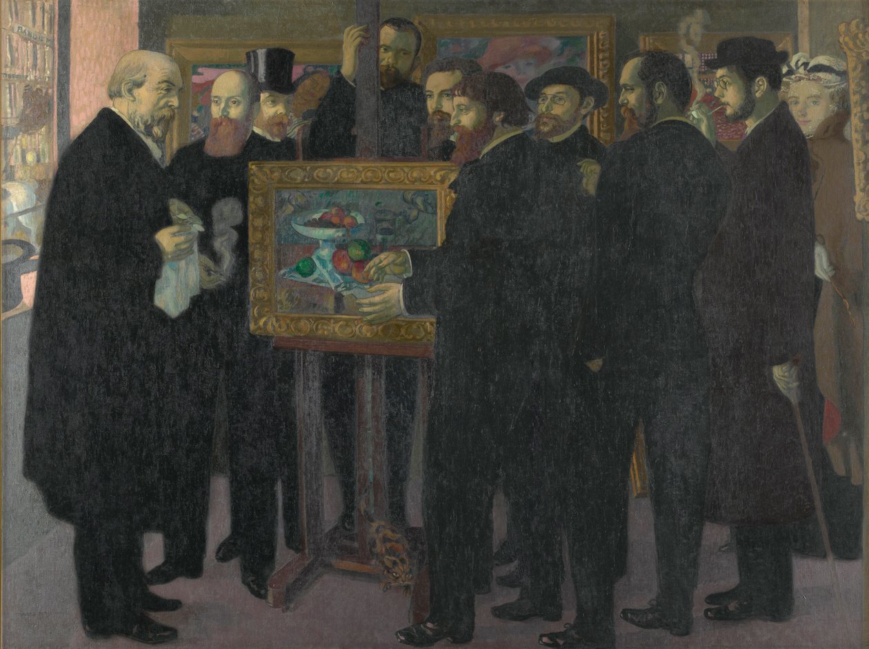 Homenagem a Cézanne, 1900. de Maurice Denis