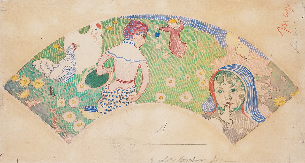 No jardim, 1890 de Maurice Denis