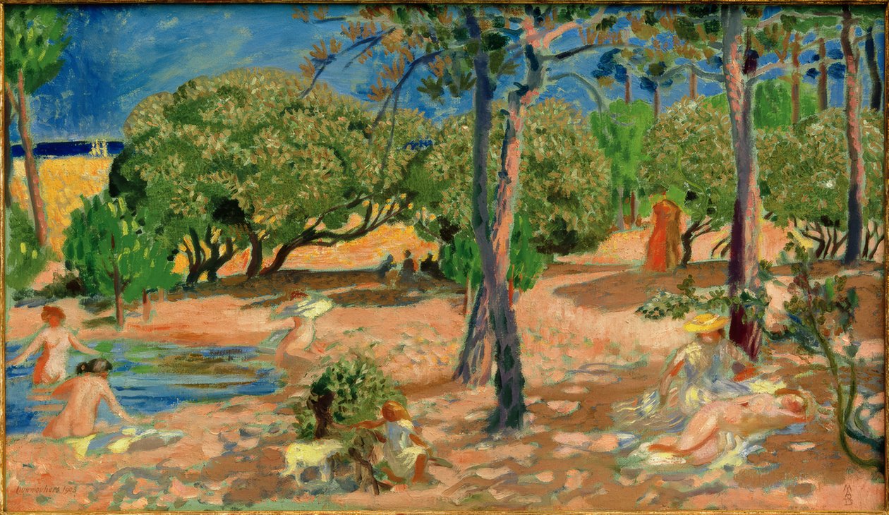 Dia de verão na ilha de Noirmoutier de Maurice Denis