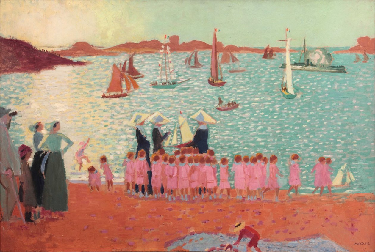 Acampamento de verão Acampamento de verão, 1913. de Maurice Denis