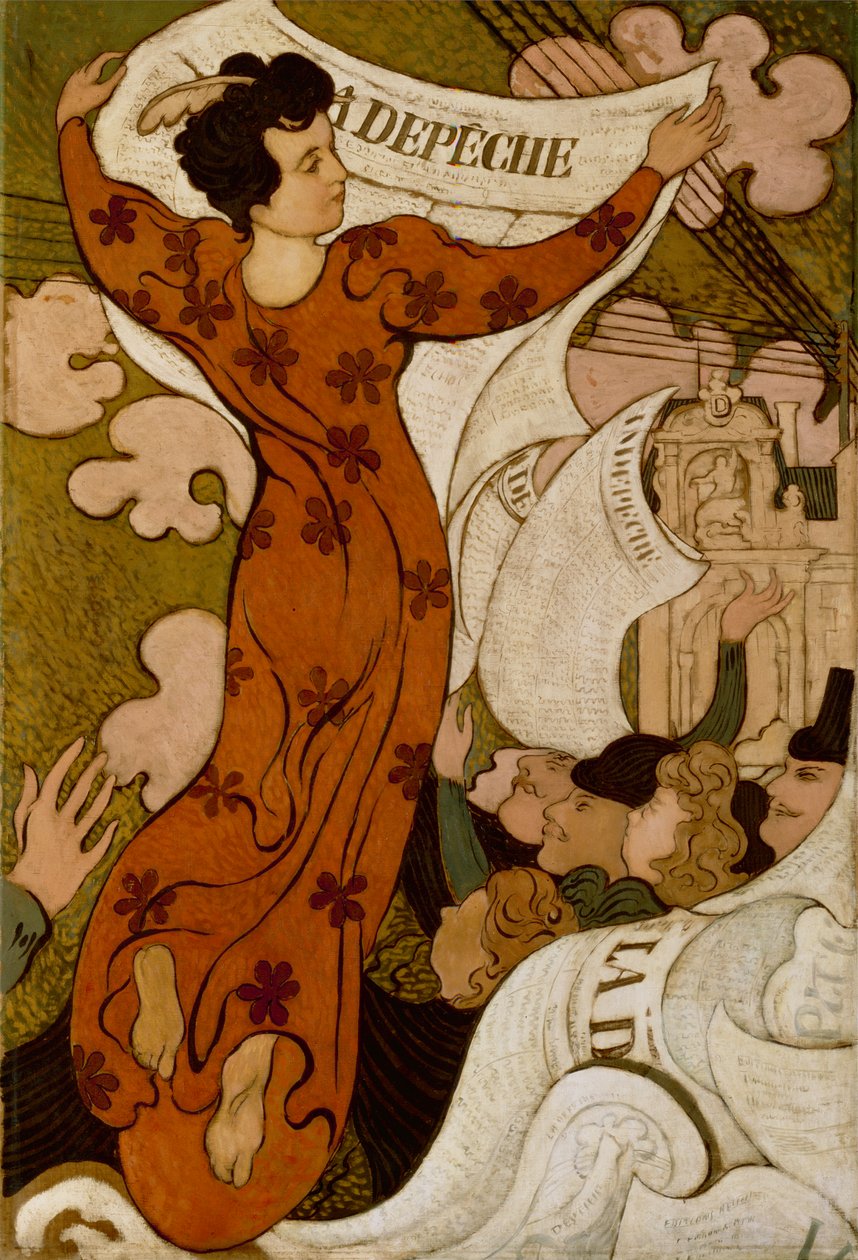 La Depêche de Toulouse, 1892 de Maurice Denis