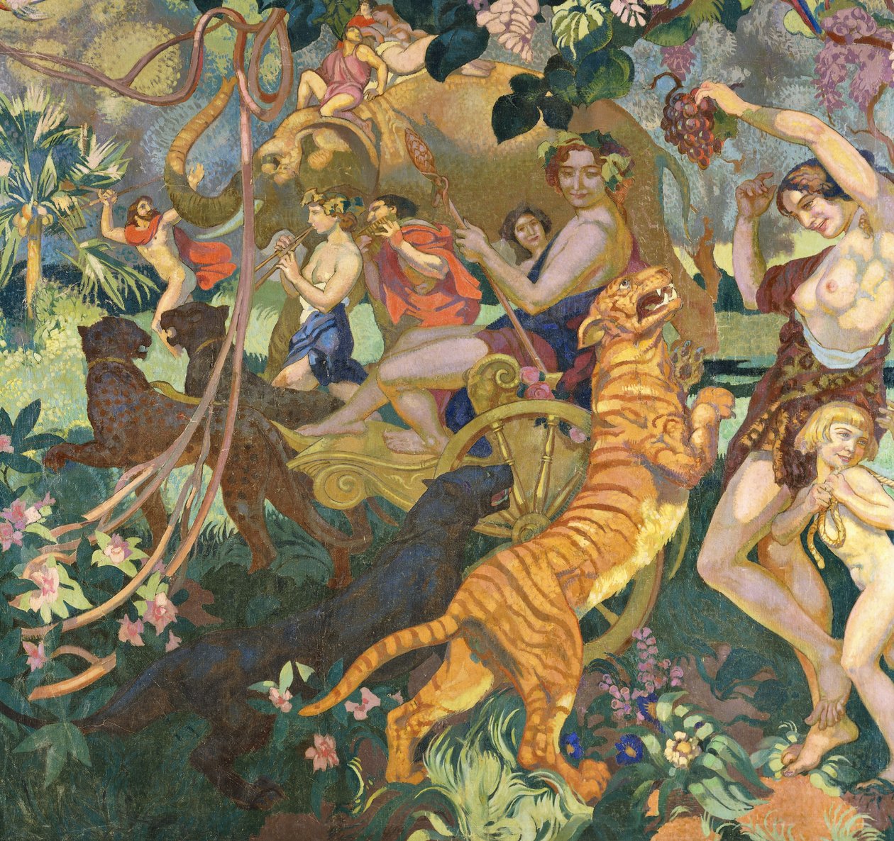 O Bacchanale du Tigre Royal, de Maurice Denis
