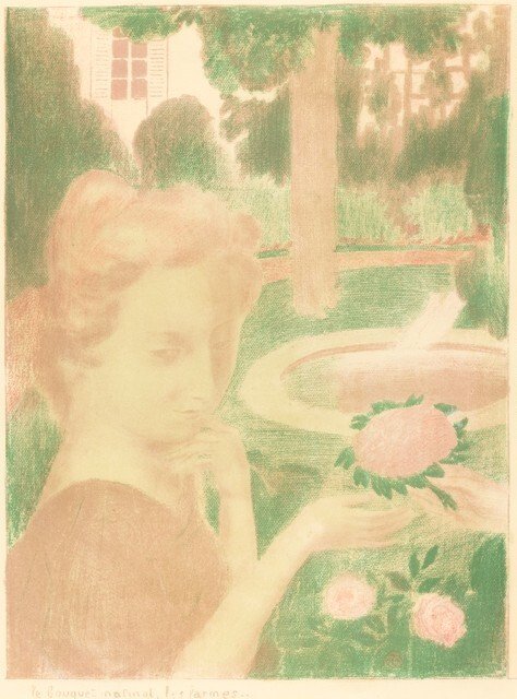 Le bouquet matinal, les larmes de Maurice Denis