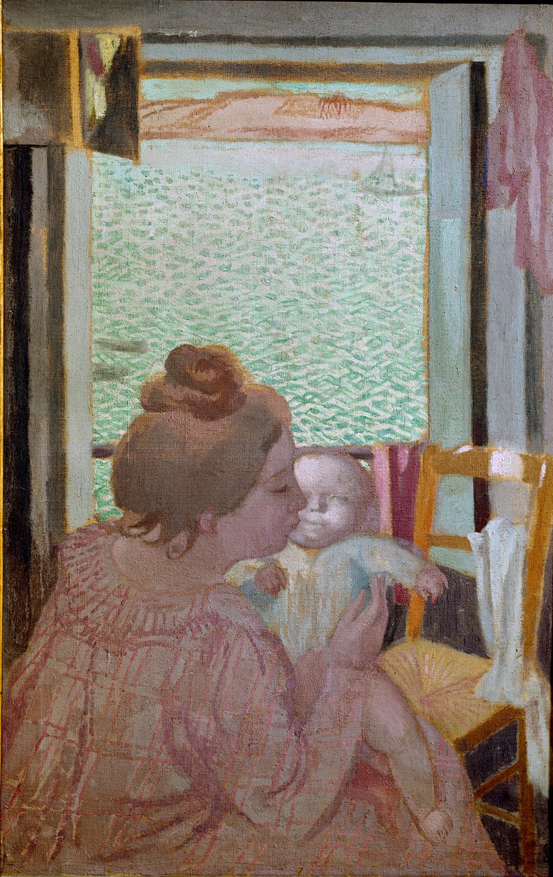 Maternidade na janela de Maurice Denis