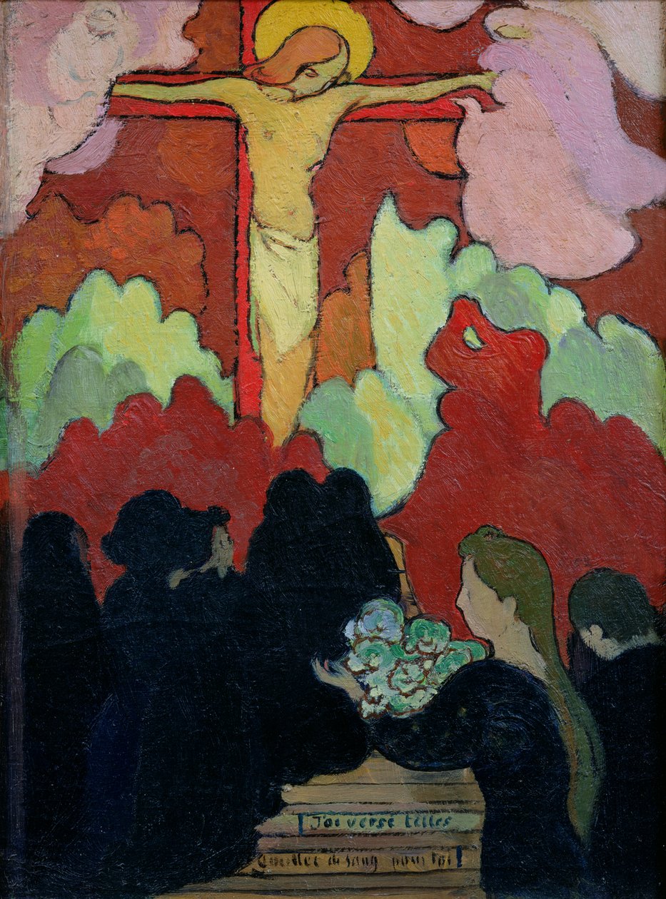Oferta no Calvary, c.1890 (óleo sobre tela) de Maurice Denis