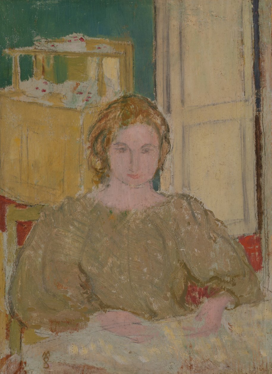 Retrato de Marta com as mãos abertas, c.1894-95 de Maurice Denis