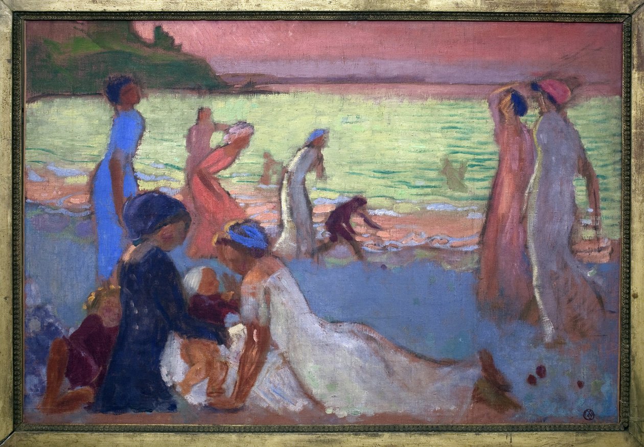 noite de Setembro na praia de Trestignel de Maurice Denis
