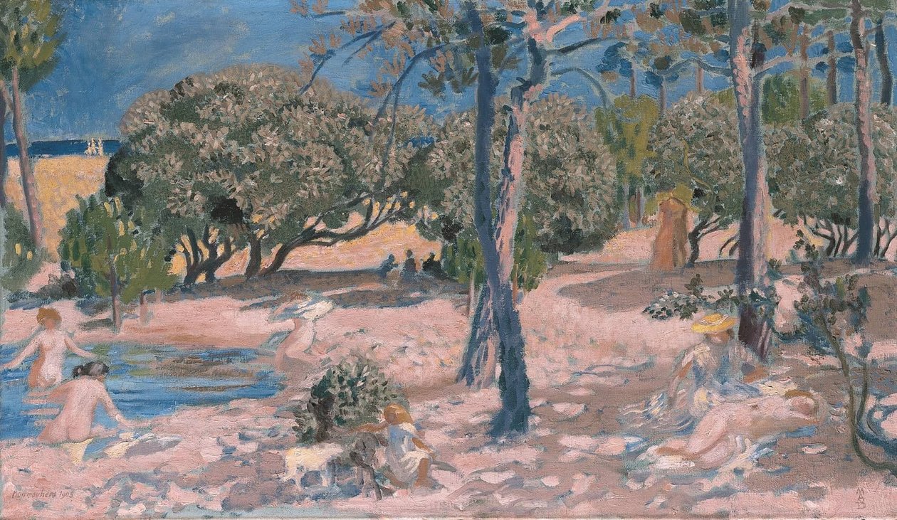 Dia de verão na ilha de Noirmoutier de Maurice Denis
