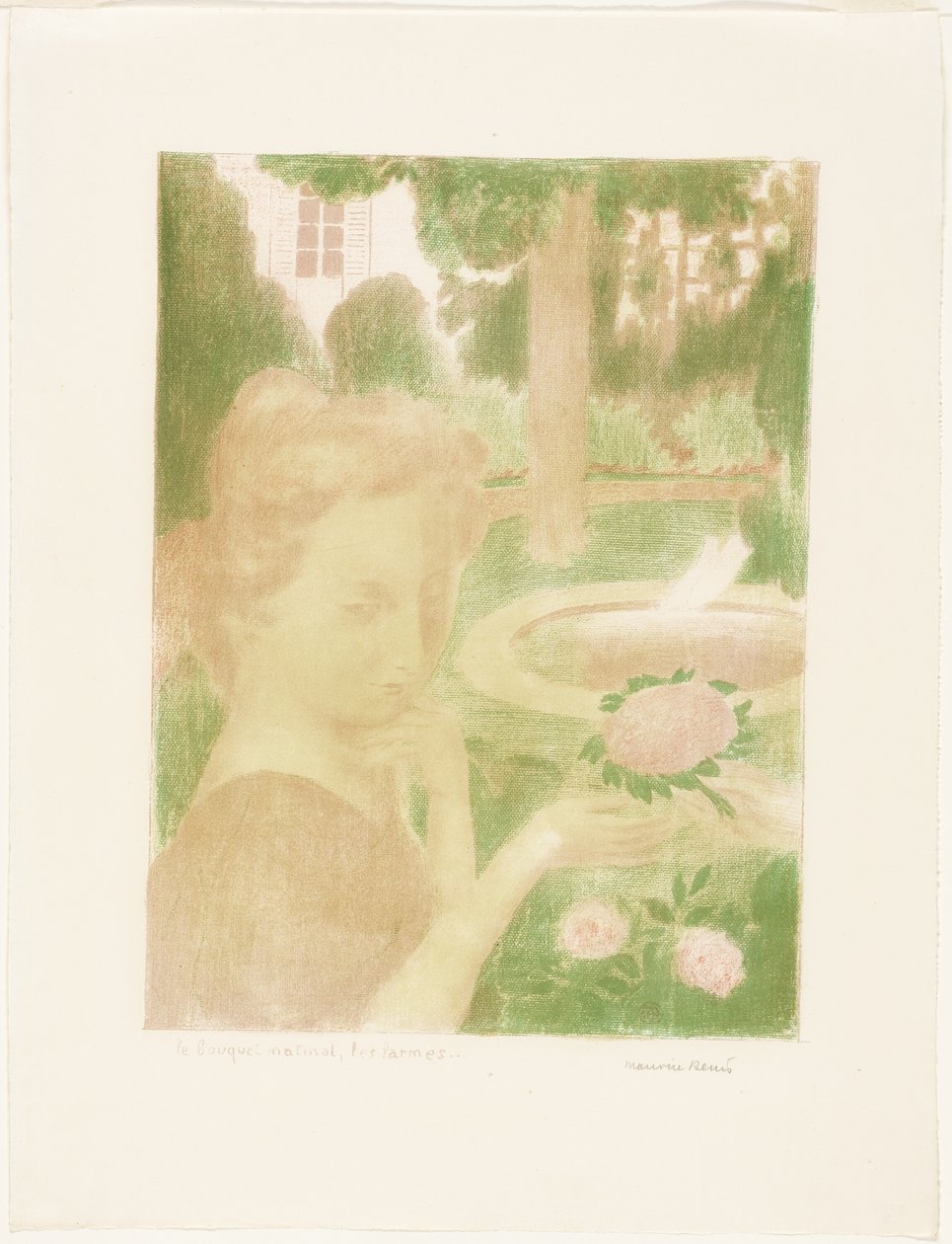 O Buquê da Manhã, Lágrimas, prato três de Amor de Maurice Denis