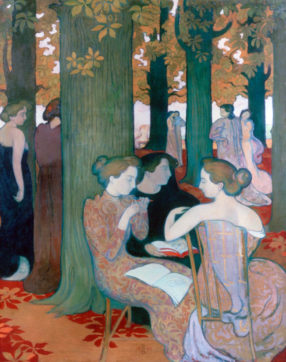 As Musas, 1893 de Maurice Denis