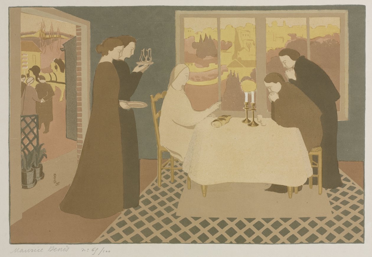 Os Peregrinos em Emaús de Maurice Denis