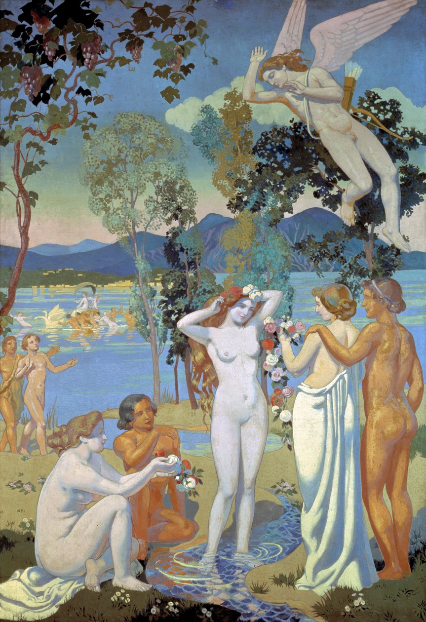 A história da psique, 1908. de Maurice Denis