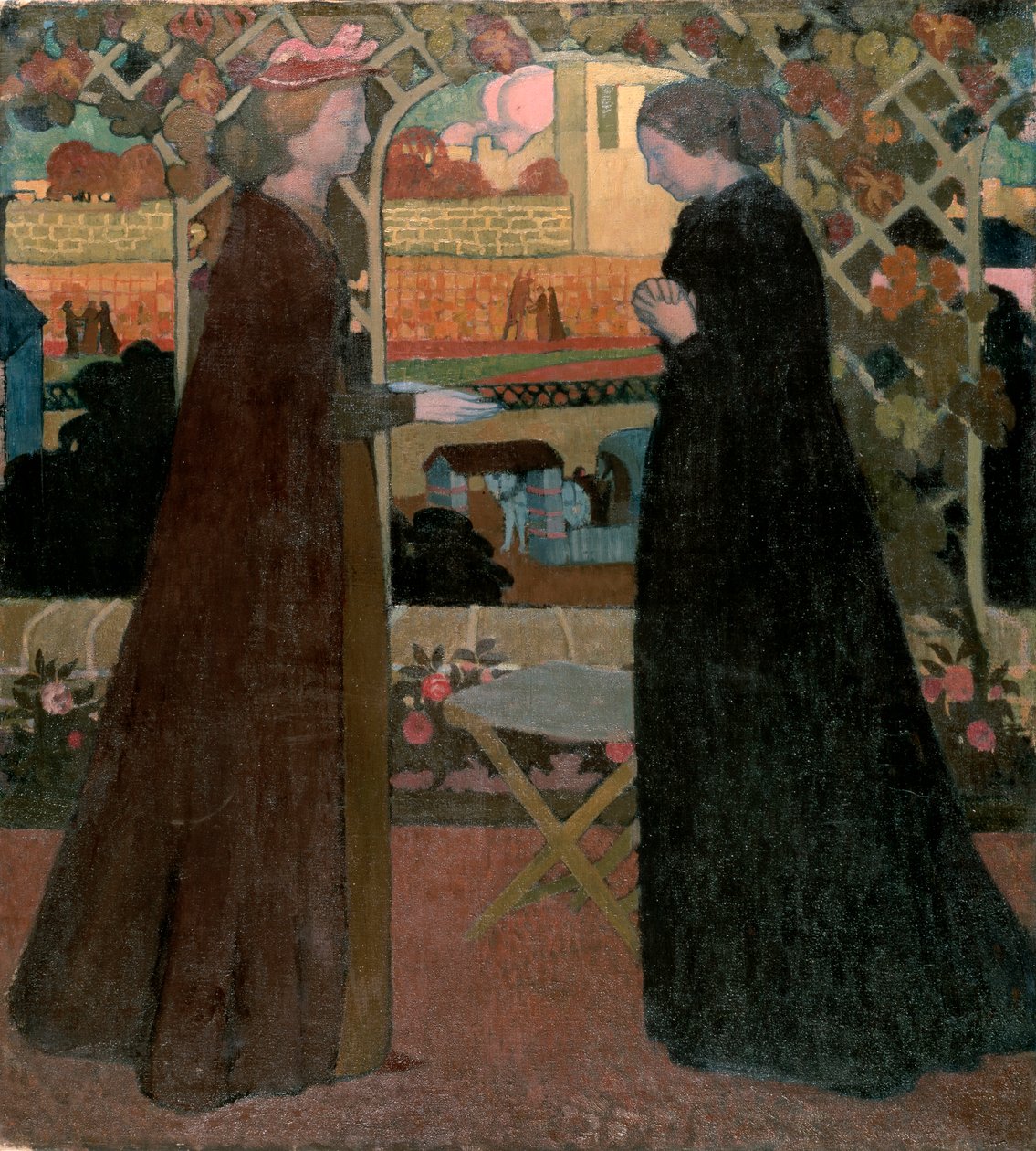 A Visitação, 1894. de Maurice Denis