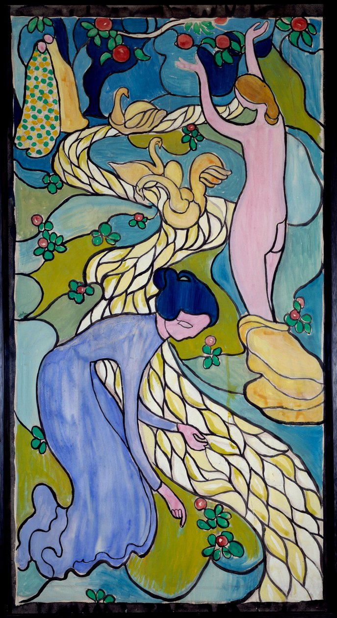 Women at the Creek Painting by Maurice Denis (1870-1943) 1894 (huile sur toile) de Maurice Denis