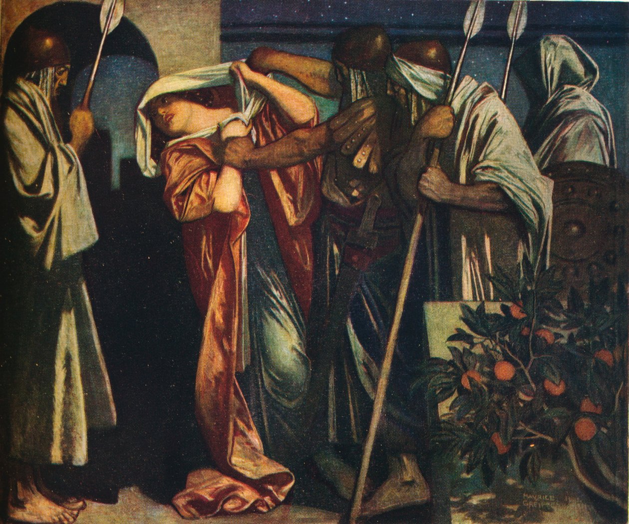 A sulamita, c1882-1924, 1924 de Maurice Greiffenhagen