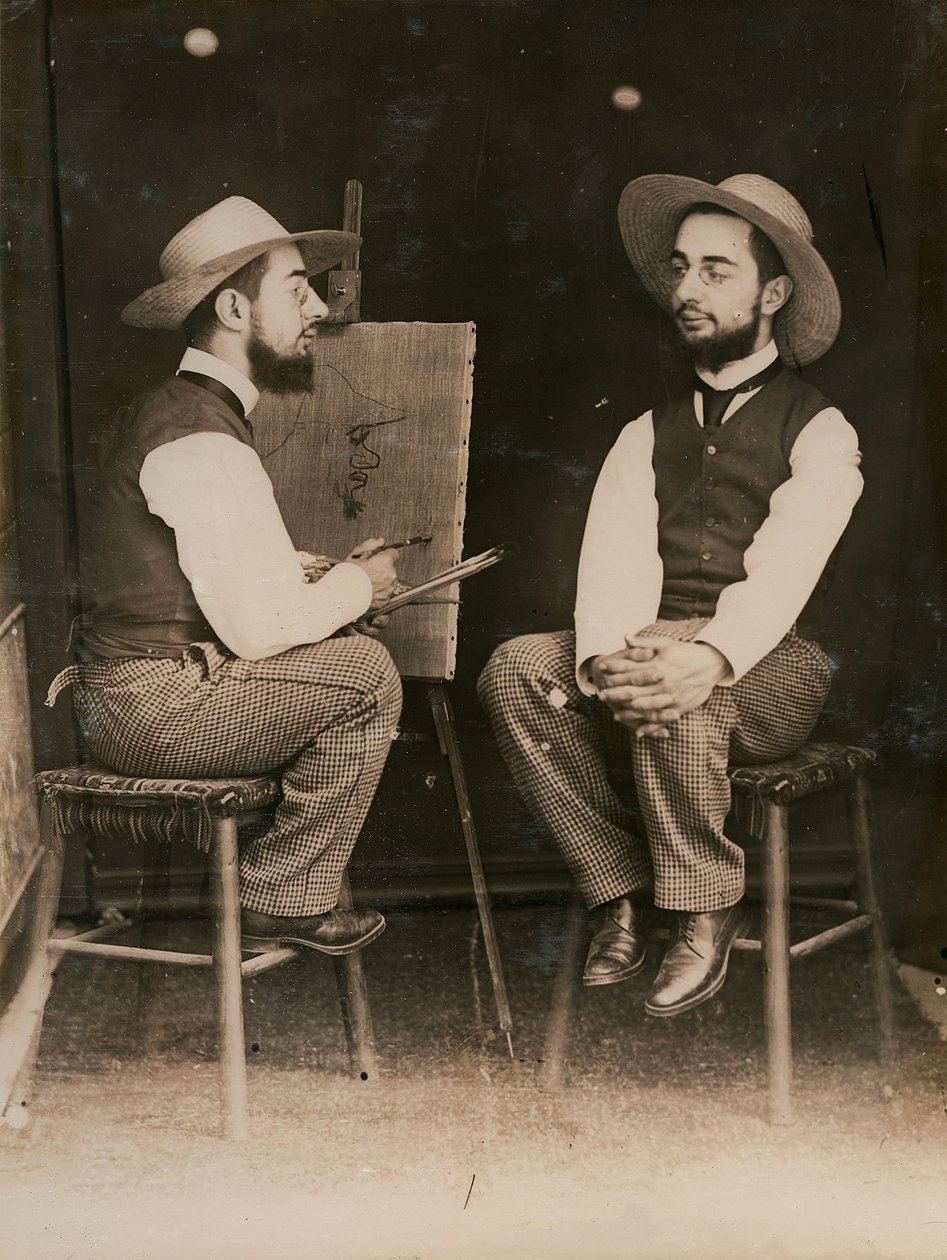Montagem de fotos de Maurice Guibert