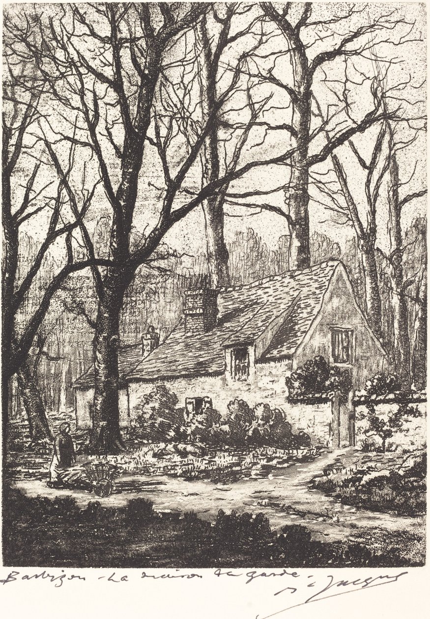 Barbizon: A casa da guarda de Maurice Jacque