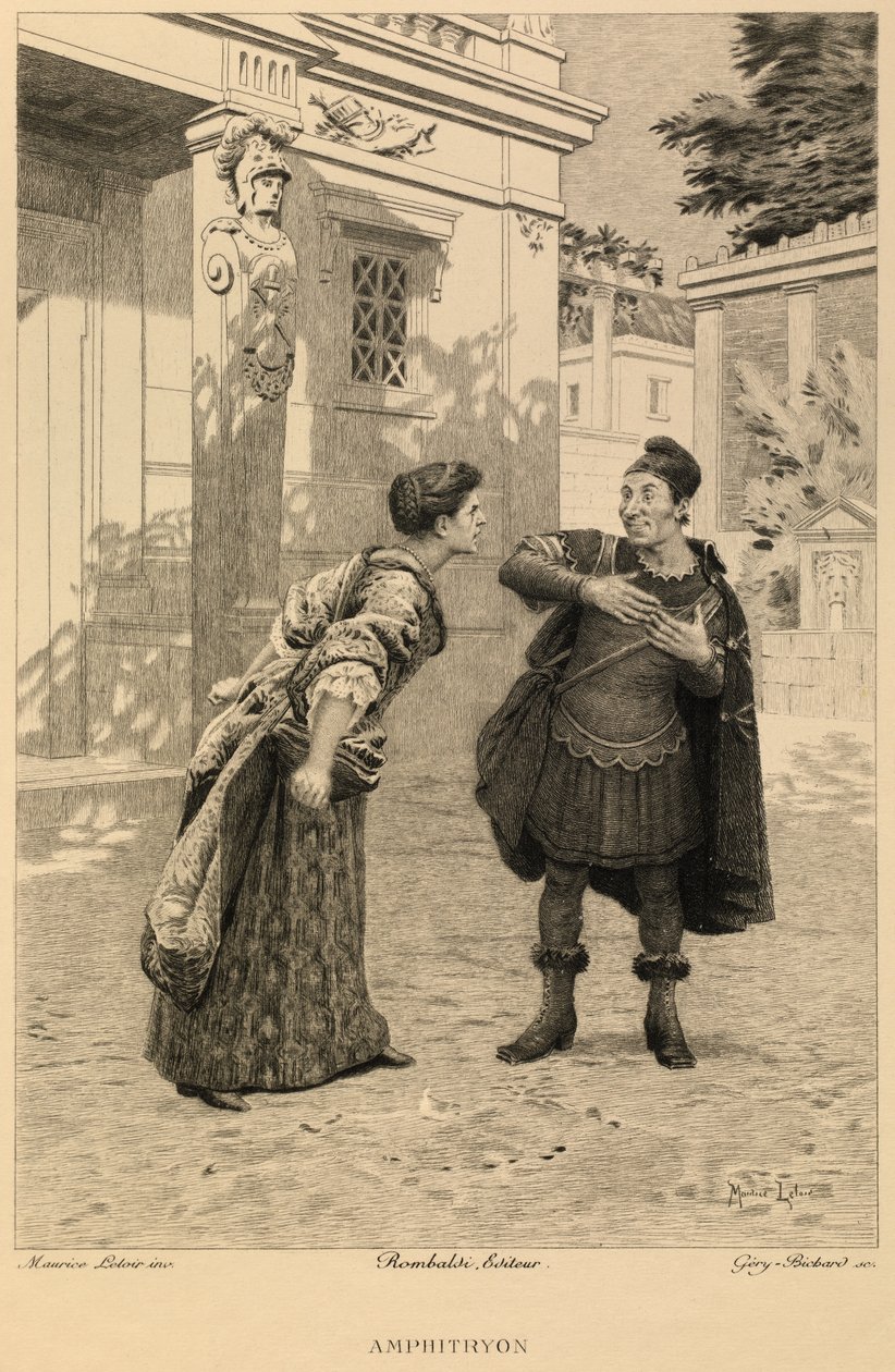 Amphitryon de Molière de Maurice Leloir