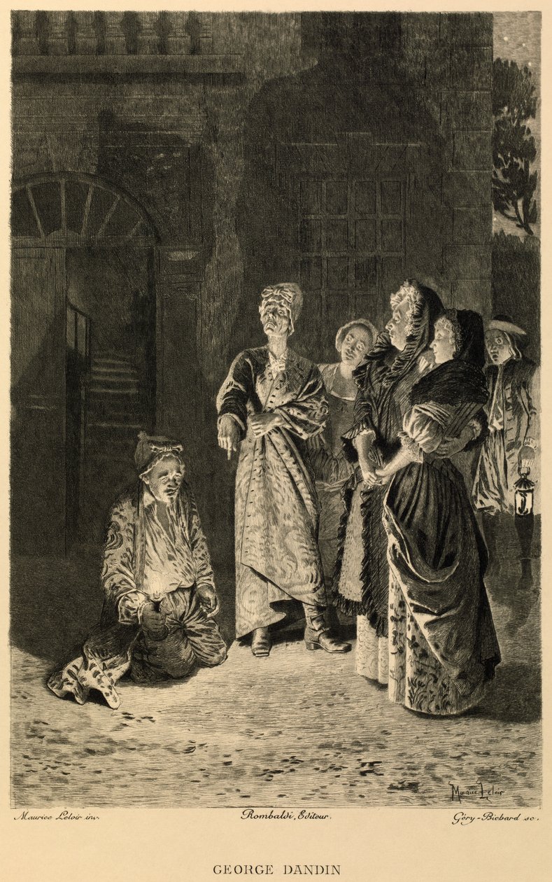 Georges Dandin por Molière de Maurice Leloir