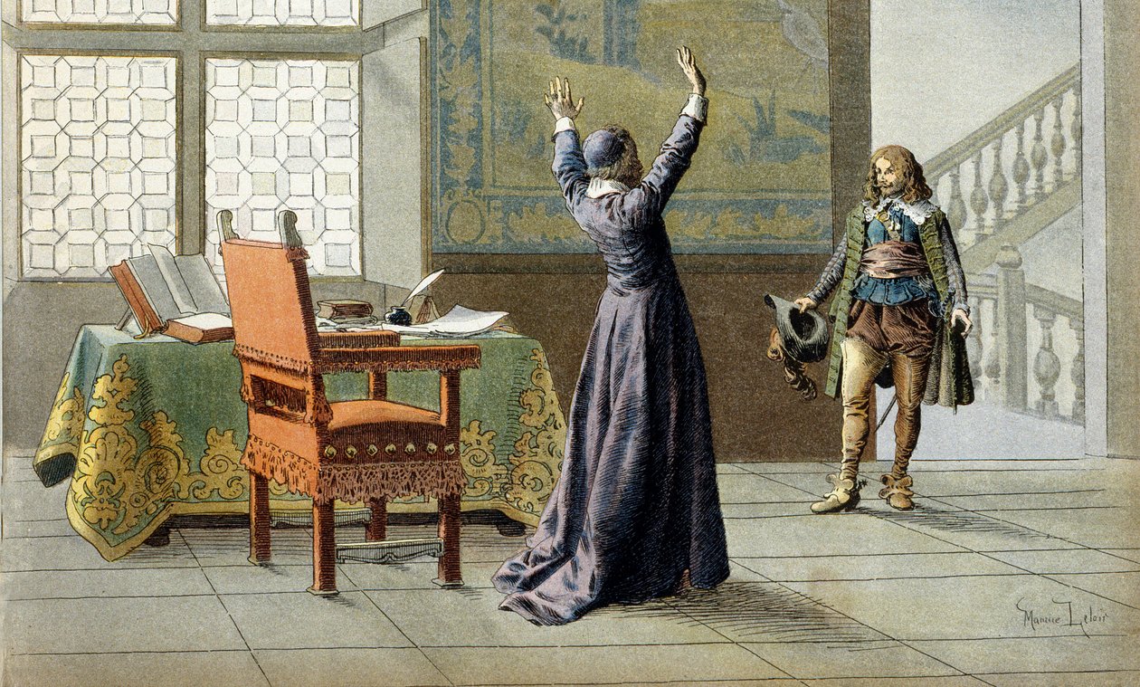 História da França: Cardeal Richelieu (Armand Jean du Plessis de Maurice Leloir