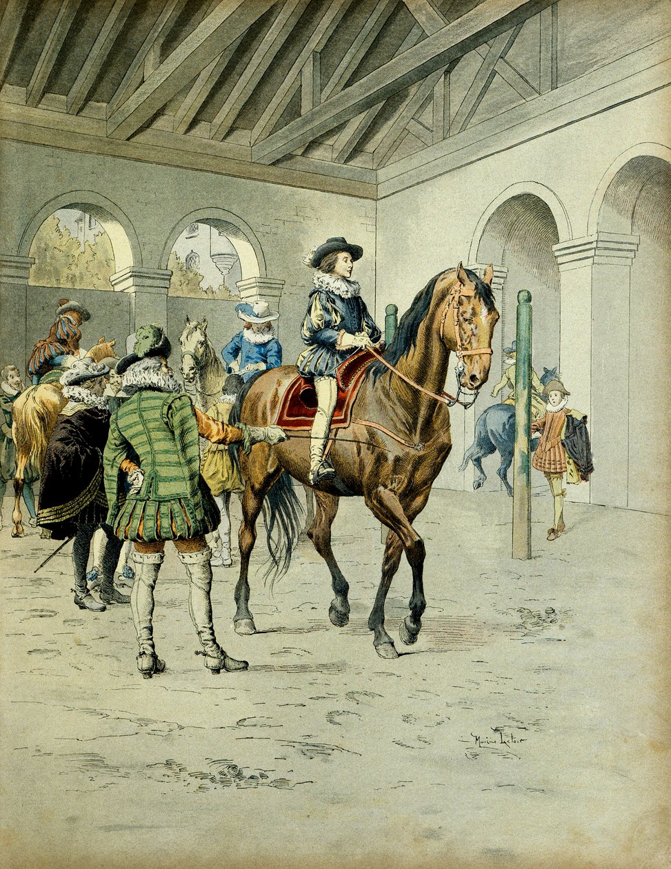 História da França: Cardeal Richelieu (Armand Jean du Plessis de Maurice Leloir
