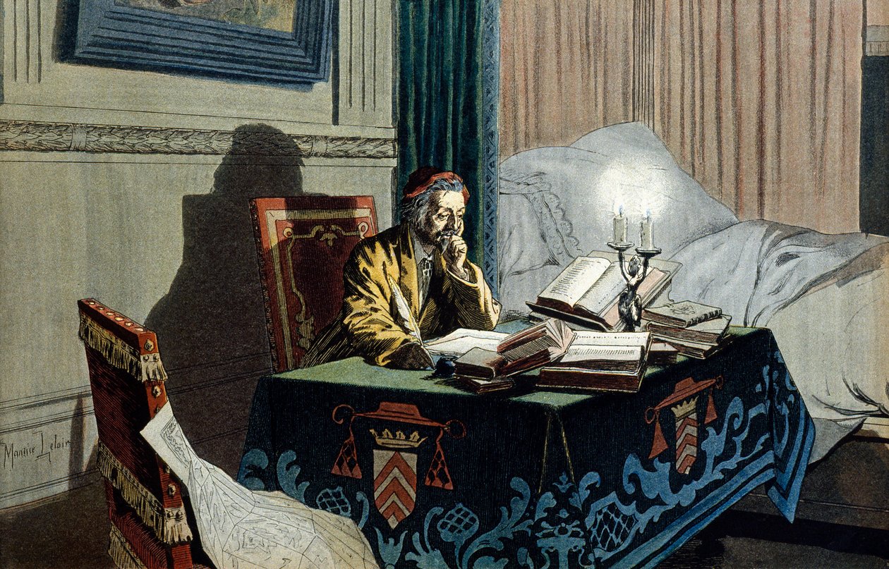 História da França: Cardeal Richelieu de Maurice Leloir